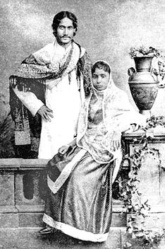 Rabindranath Tagore Mrinalini Devi 1883