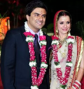 Neelam Kotharis wedding picture