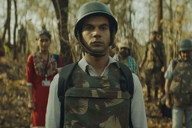 Rajkummar Rao In The Movie Newton