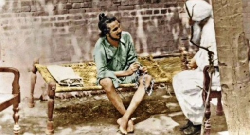 भगत सिंह अपने पिता के साथ