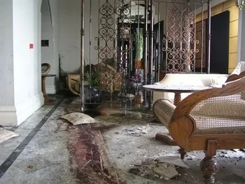 26-11 के हमले के बाद ताजमहल पैलेस होटल का खून से सना फर्श