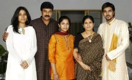 Ram Charan with his family 1